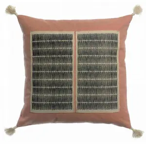 Comparateur de prix : 3S. x Home Coussin brodé Yaël Bois de rose