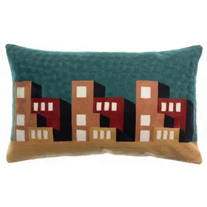 Comparateur de prix : 3S. x Home Maison Vivaraise Coussin brodé Suri Multico 40 x 65
