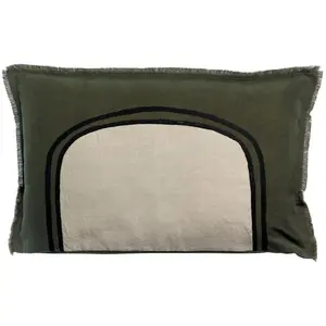 Comparateur de prix : 3S. x Home Coussin bicolore Laly Olive