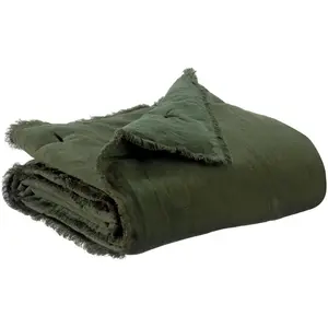 Comparateur de prix : Vivaraise Plaid uni Laly Olive
