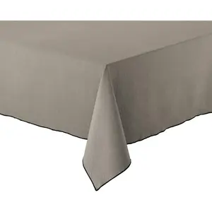 Comparateur de prix : Winkler Maison Vivaraise Nappe recyclée Grace Ombre 140 x 140