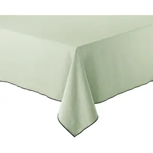 Comparateur de prix : Winkler Maison Vivaraise Nappe recyclée Grace Céladon 140 x 140