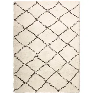 3S. x Home Vivaraise Tapis Casablanca 2 Tonnerre 200 x 290 x 3 cm pas cher