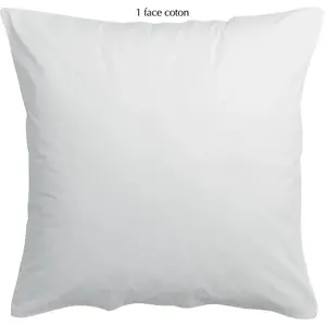 Maison Vivaraise Taie d'oreiller Linco Blanc 65 x 65