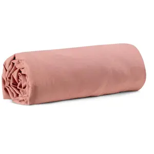 Comparateur de prix : Maison Vivaraise Drap housse Calita Blush 140x190 bonnet 30 cm