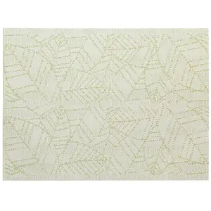 Winkler Maison Vivaraise Set de table Gena Eucalyptus 33 x 45 pas cher