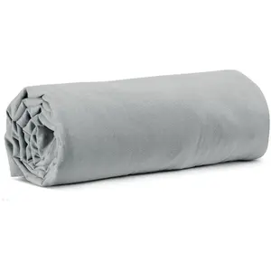 Maison Vivaraise Drap housse Calita Perle 160x200 bonnet 30 cm