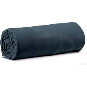 Comparateur de prix : 3S. x Home Maison Vivaraise Drap housse Calita Marine 160x200 bonnet 30 cm