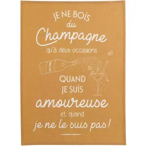 Winkler Torchon Amoureuse Ocre 50 x 70Vendu par3suisses