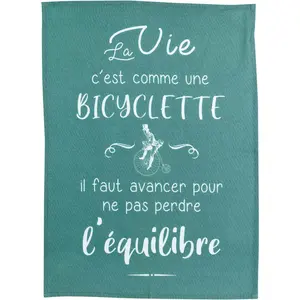 Winkler Torchon Bicyclette Paon 50 x 70Vendu paramazon