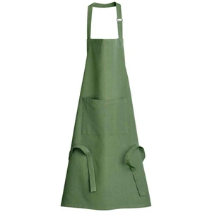 3S. x Home Maison Vivaraise Tablier de cuisine recyclé Dario VertVendu par3suisses