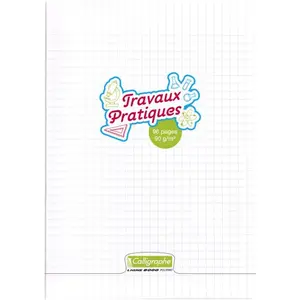 Clairefontaine Cahier pour travaux pratiques A4 21x29,7cm plus besoin de protège cahier 96 pages pas cher