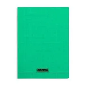 Clairefontaine Non communiqué 8000 polypro cahier 96 pages 21 x 29.7 cm petits carreaux vert pas cher
