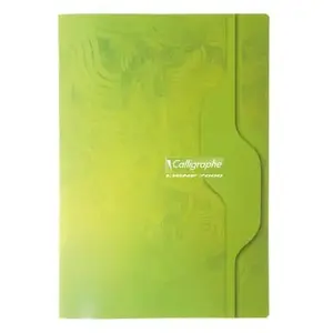 Clairefontaine Cahier piqué 17x22 96p petits carreaux 70g, Cahier Calligraphe pas cher