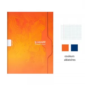 Non communiqué Cahier - 24x32(cm) - Grands carreaux - 48 pages - couverture en carton - sans spirale - Clairefontaine - Calligraphe pas cher