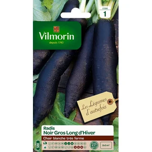 VILMORIN Radis noir gros long d hiver