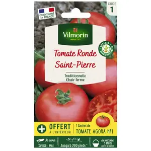 VILMORIN Tomate Saint Pierre + échantillon tomate Agora pas cher