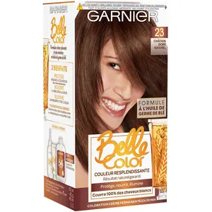 Garnier - Crème de coloration à l huile de germe de blé. Coloration pe... pas cher