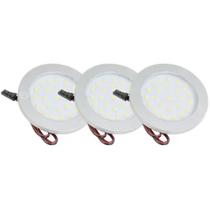Spot LED - GEFOM - Lot de 3 - Aluminium - 2W - 156 lumens - Intérieur pas cher