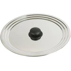 Comparateur de prix : Couvercle universel en inox - BAUMALU - 28/30/32 cm - Acier inoxydable