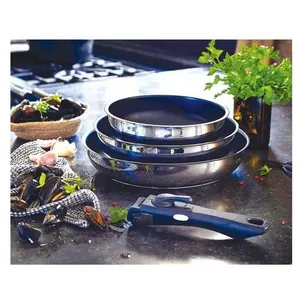 Comparateur de prix : Lot de 3 poêles - BAUMALU - Comète - 20 / 24 / 28 cm - Manche amovible...