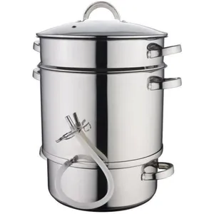 Baumalu 342711 Extracteur de Jus 28 cm en Acier Inoxydable, Argenté