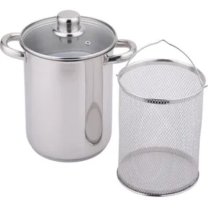Comparateur de prix : Baumalu - 344109 - Cuiseur à Asperges - 4 L - Diamètre 16 cm, Argenté