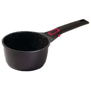 Comparateur de prix : Baumalu - Casserole fonte aluminium Granit Pro induction noire - D.16 cm T.U