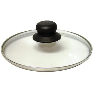 Baumalu couvercle 20cm verre*granit *383713 pas cher