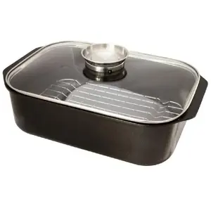Comparateur de prix : BAUMALU Rôtissoire fonte aluminium - 33 x 21 cm