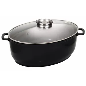 Comparateur de prix : BAUMALU Cocotte jumbo fonte alu 43x33x13.8