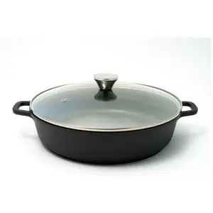 Comparateur de prix : Baumalu - Mijoteuse basse avec couvercle à induction noire - 5 L T.U