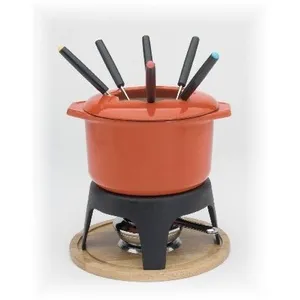 Comparateur de prix : Baumalu BAUMALU Y342050 - SERVICE A FONDUE BOURGUIGNONE ROUGE