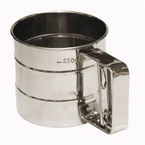 Tamis BAUMALU a farine mecanique en inox 10.5cm pas cher
