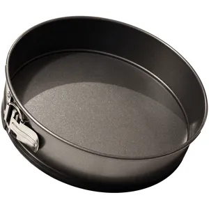 Baumalu - Moule à charnière acier revêtu Sucre et Gourmandises anthracite - D.26 cm T.U pas cher