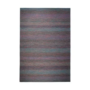 THEDECOFACTORY Saint-tropez - tapis extérieur-intérieur motifs lignes bleu 200x290