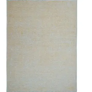 Thedecofactory LAINEE - Tapis en laine jaune or 200x290 pas cher