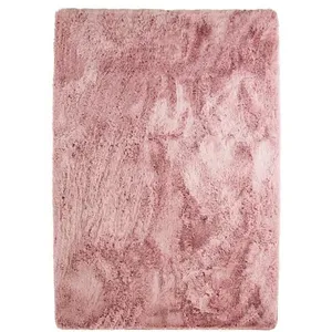 The Deco Factory NEO YOGA - Tapis lavable à base fine et souple extra doux rose 190x290