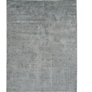 Thedecofactory SOYEUX VINTAGE - Tapis vintage gris foncé 190x290 pas cher