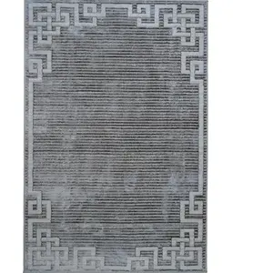 The Deco Factory Borges orient - tapis vintage oriental gris 160x230 pas cher