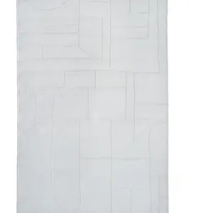 Comparateur de prix : Juta aspect ariane - tapis salon aspect jute blanc ivoire 160x225