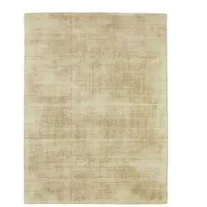Thedecofactory - santal - Tapis aspect velours écru naturel 160x230