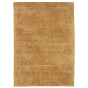Tapis - THE DECO FACTORY - SANTAL - 120 x 170 cm - Jaune Ocre - Velours - Rectangulaire