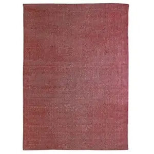 TheDecoFactory VINTAGE USED - Tapis Délavé Rouge 120x170 pas cher