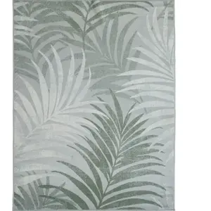 Comparateur de prix : The Deco Factory DOUCEUR VEGE - Tapis scandinave moderne beige 120x160