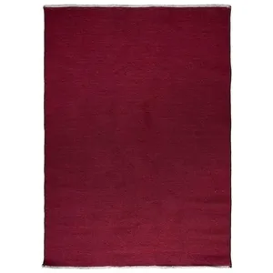 THEDECOFACTORY REVERSIBLE EFFECT - Tapis réversible rouge/charbon 120x170 pas cher