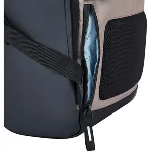 Delsey - Securflap - Sac à dos urbain Marron - 15" pas cher
