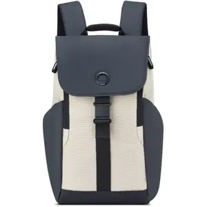 Delsey - Securflap - Sac à dos urbain Sable - 15" pas cher