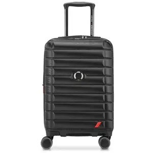 Delsey - Elegance Cabine Extensible - Valise Noir - 55 cm - Extensible pas cher