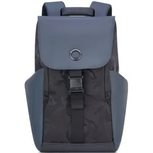 Sac à dos - DELSEY PARIS - Securflap - Noir - 100% polyester - 720g pas cher